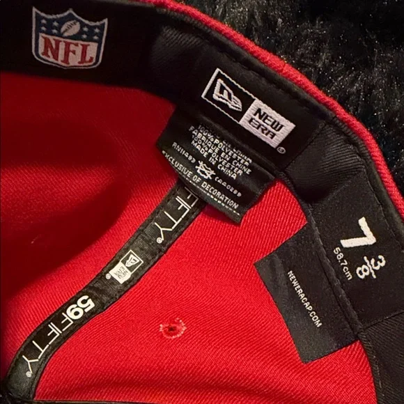 New Era Red Star Cowboys 7 3/8 Fitted 59FIFTY Cap - Picture 8 of 10